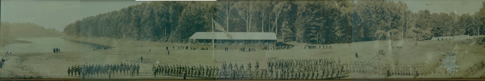Camp Lilienthal on opening day 1919