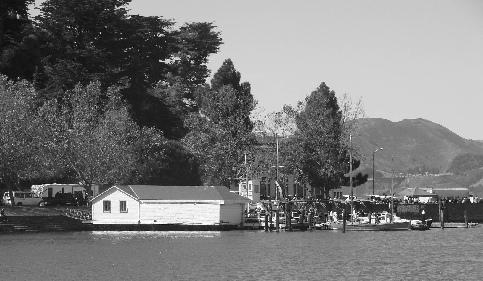 Sea Scout Base in San Francisco's Aquatic Park.  Donated to the Scouts in 1947