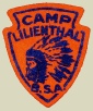 Camp Lilienthal patch (c 1955), Image courtesy of the Adam Lombard Collection